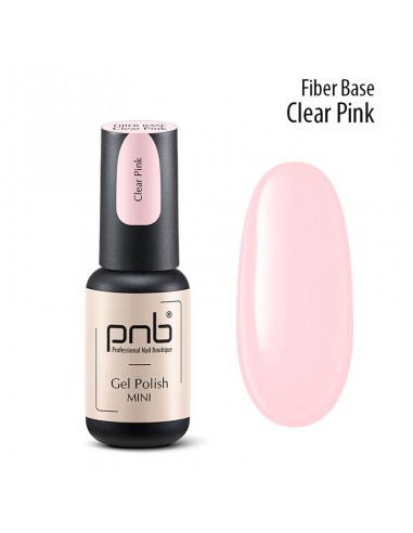 PNB Base Fiber - Clear Pink - 4ml