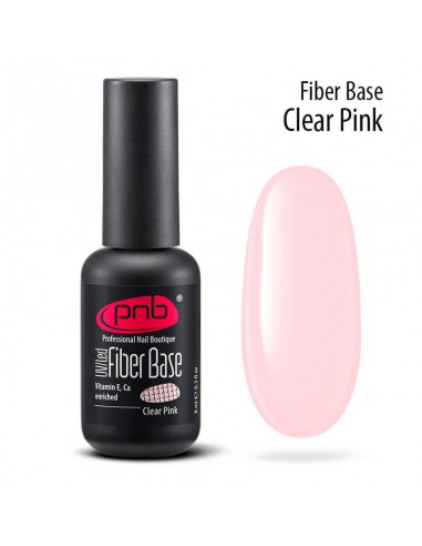 PNB Base Fiber - Clear Pink - 8ml