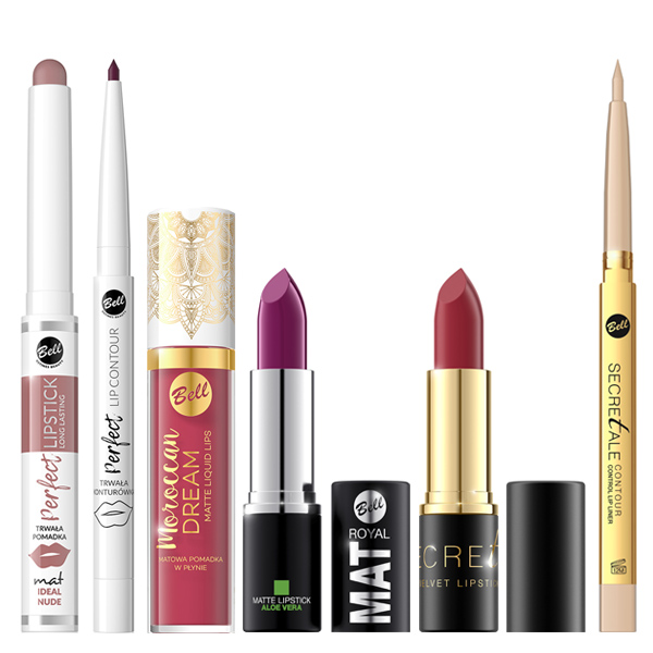 Productos de labios Bell Cosmetics