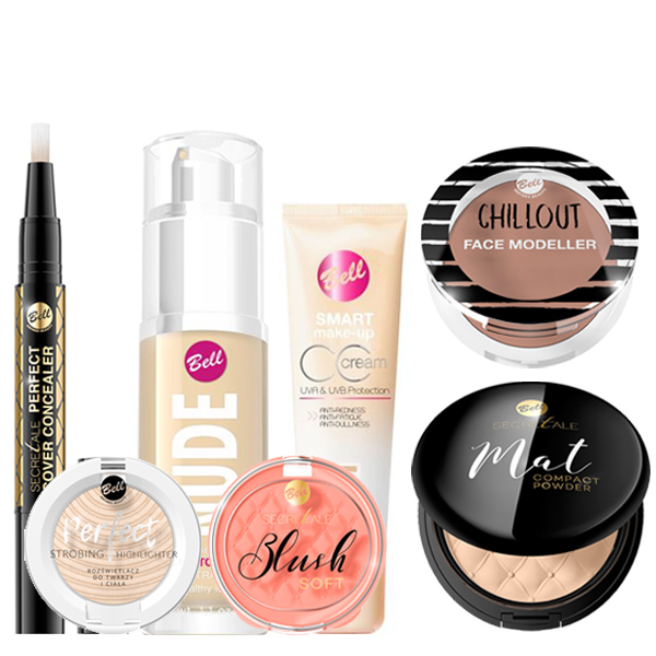 Productos de rostro Bell Cosmetics