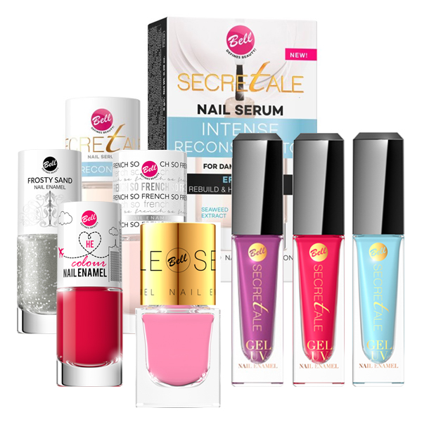 Productos de uñas Bell Cosmetics